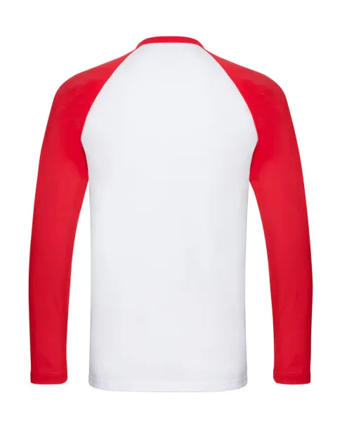 Valueweight Long Sleeve Baseball T - Fruit of the Loom
