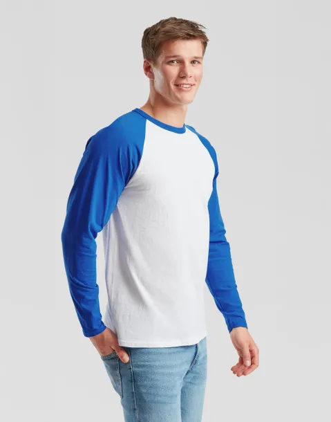  Valueweight Long Sleeve Baseball T - Fruit of the Loom