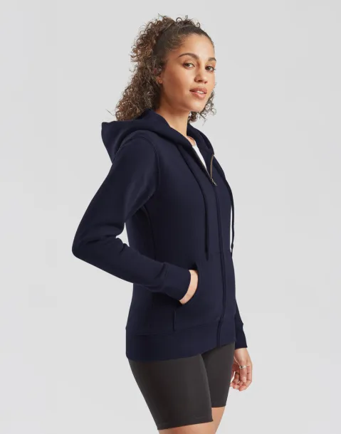  Premium Hooded Sweat Jacket Lady-Fit - Fruit of the Loom