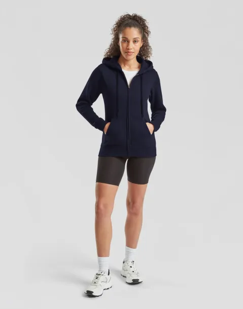  Premium Hooded Sweat Jacket Lady-Fit - Fruit of the Loom