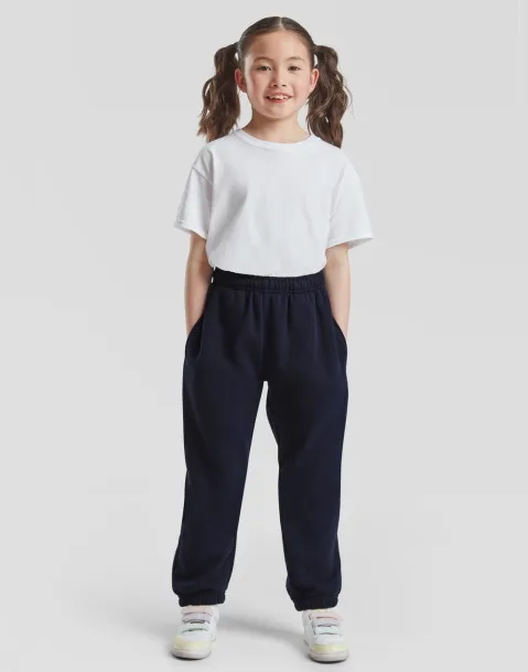  Kids Premium Elasticated Cuff Jog Pants - Fruit of the Loom