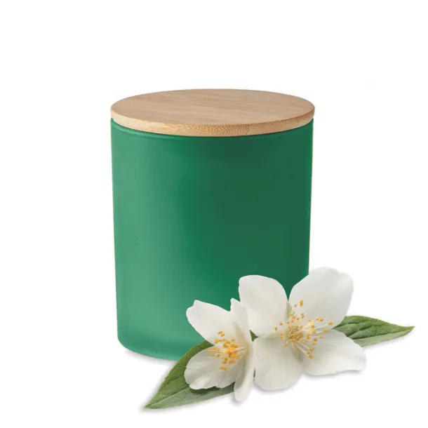 KEOPS MEDIUM Plant based wax candle 200 gr Green