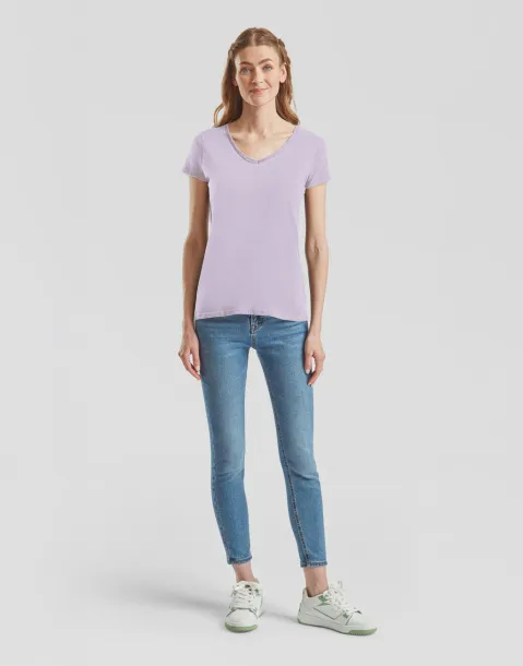  Ladies' Iconic 150 V Neck T - Fruit of the Loom