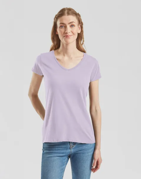  Ladies' Iconic 150 V Neck T - Fruit of the Loom