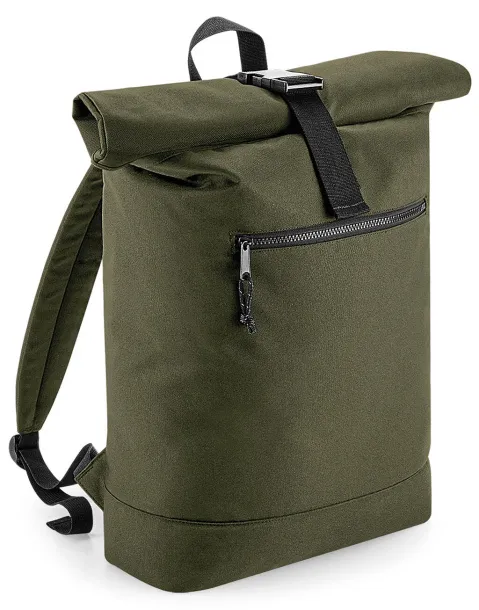  Roll-top ruksak od recikliranog poliestera, 15.6'' - Bagbase