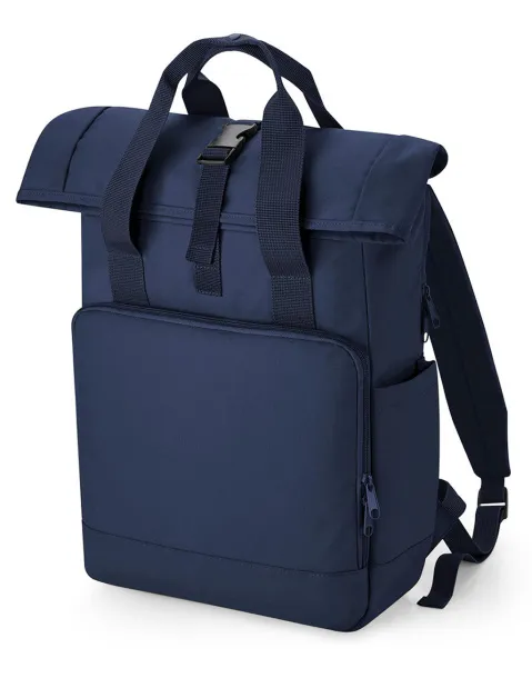  Recycled Twin Handle Roll-Top Laptop Backpack - Bagbase