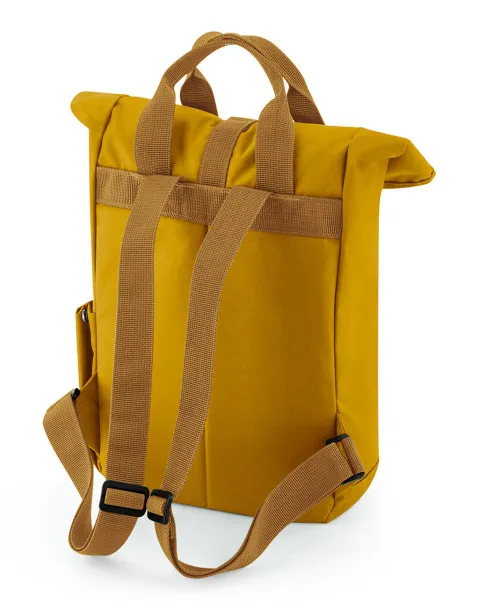  Recycled Mini Twin Handle Roll-Top Backpack - Bagbase
