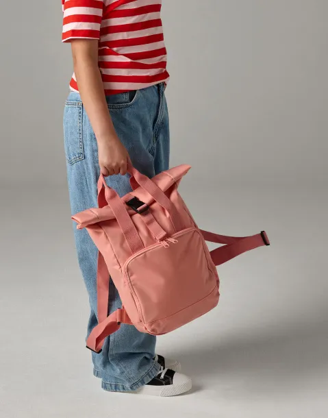  Recycled Mini Twin Handle Roll-Top Backpack - Bagbase