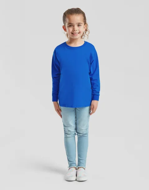  Kids Valueweight Long Sleeve T - Fruit of the Loom
