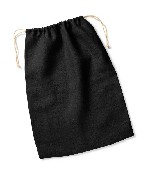  Jute Stuff Bag - Westford Mill Black Prirodna