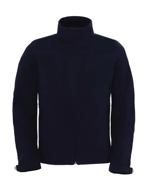  Hooded Softshell/men - B&C Outerwear Navy