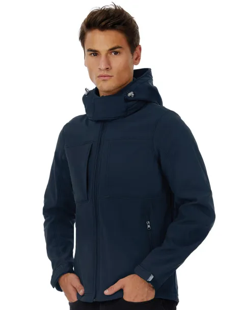  Muška softshell jakna s kapuljačom - B&C Outerwear