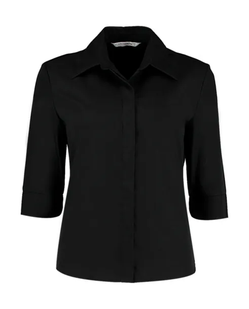  Women's Tailored Fit Continental Blouse 3/4 Sleeve - Kustom Kit