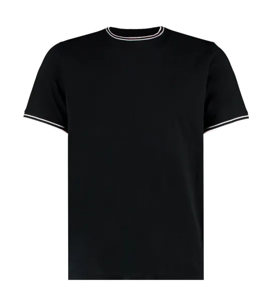  Fashion Fit Tipped Tee - Kustom Kit