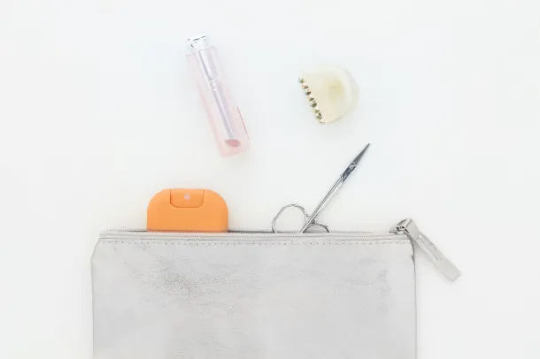 Mecol cosmetic bag Silver