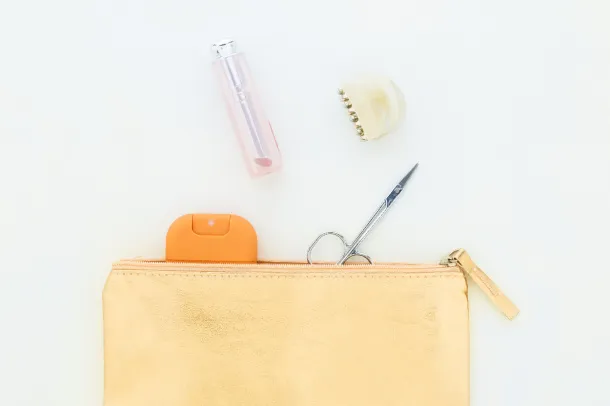 Mecol cosmetic bag Gold