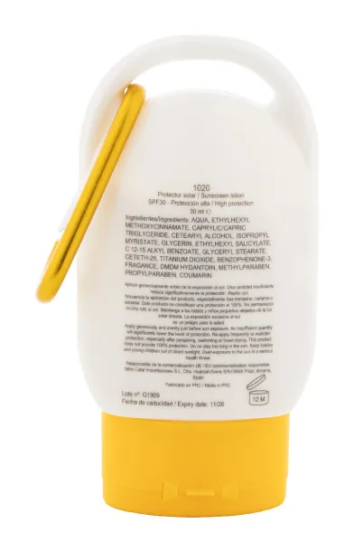 Suntox sunscreen lotion Yellow White
