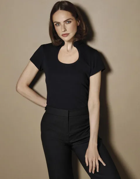  Regular Fit Keyhole Neck Top - Kustom Kit