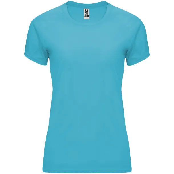 Bahrain short sleeve women's sports t-shirt - Roly Tirkizna