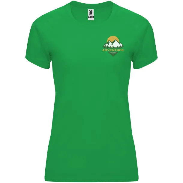 Bahrain short sleeve women's sports t-shirt - Roly Fern green