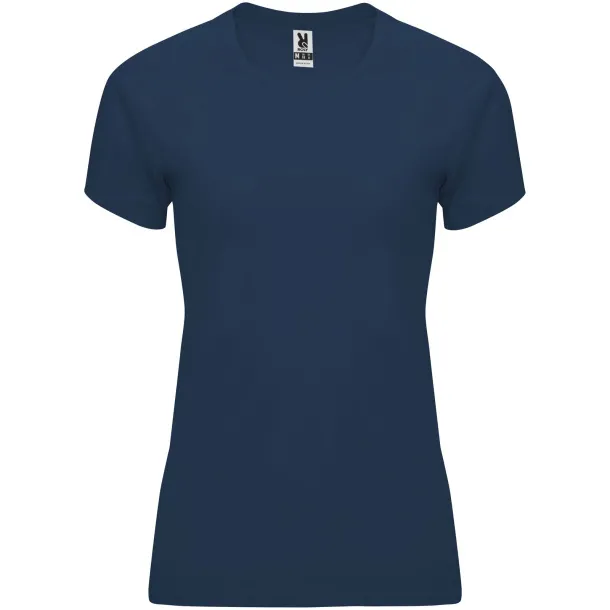 Bahrain short sleeve women's sports t-shirt - Roly Navy Blue