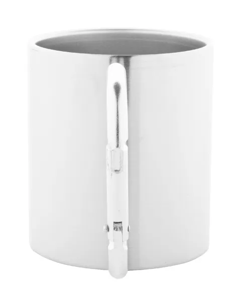 Cadisha metal mug Silver