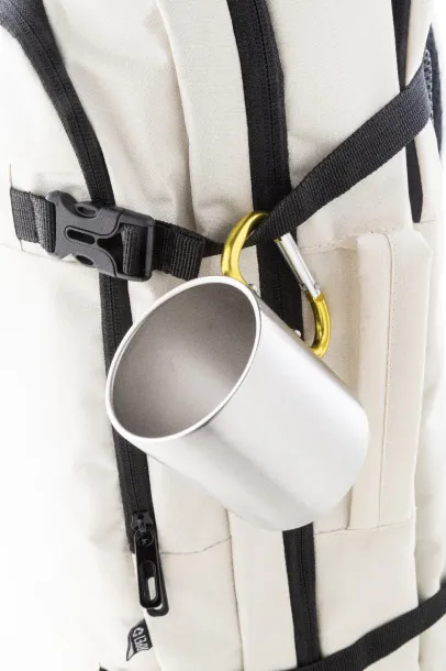 Cadisha metal mug Yellow Silver