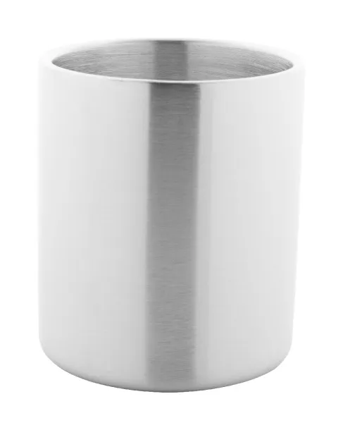 Cadisha metal mug Red Silver