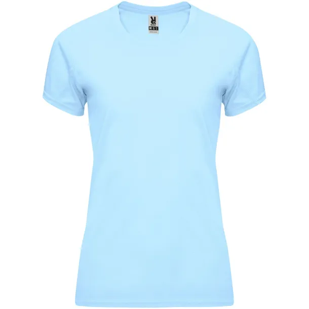 Bahrain short sleeve women's sports t-shirt - Roly Sky blue