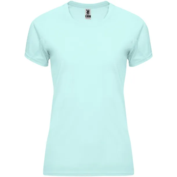 Bahrain short sleeve women's sports t-shirt - Roly Menta zelena