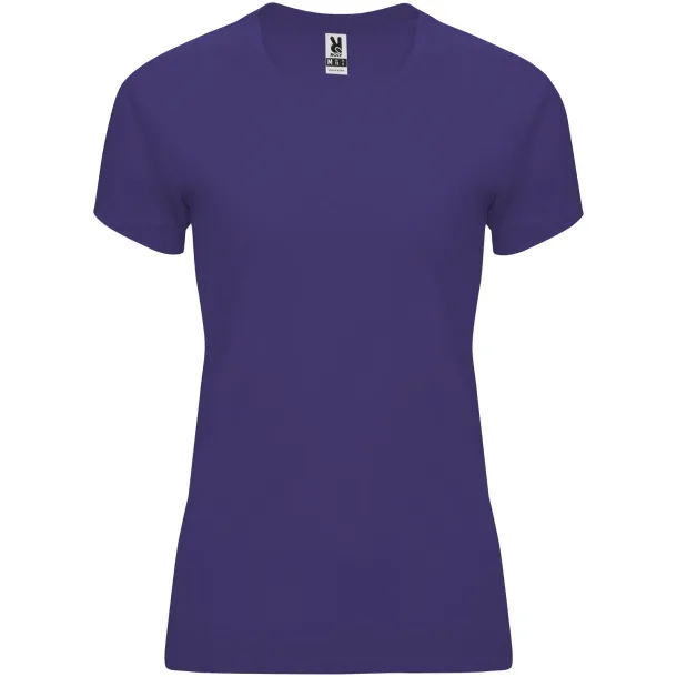 Bahrain short sleeve women's sports t-shirt - Roly Mauve