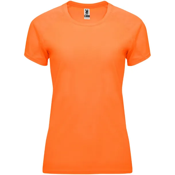 Bahrain short sleeve women's sports t-shirt - Roly Fluor Orange