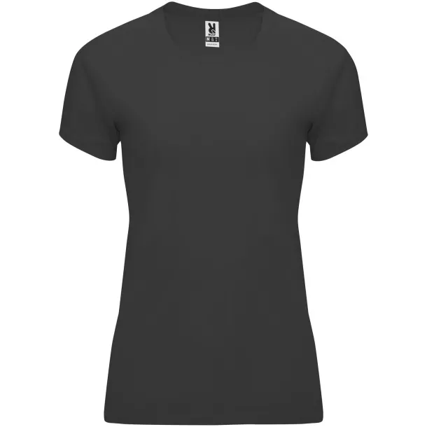 Bahrain short sleeve women's sports t-shirt - Roly Dark Lead