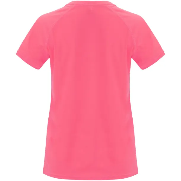 Bahrain short sleeve women's sports t-shirt - Roly Fluor Lady Pink