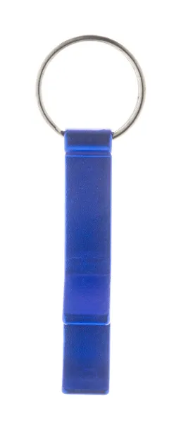 Rallop bottle opener keyring Blue