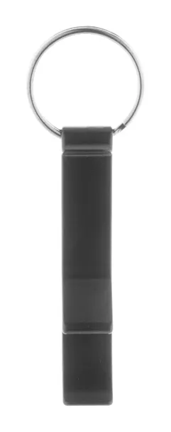 Rallop bottle opener keyring Black