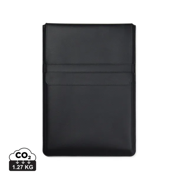VINGA Timo PU RCS RPET 14" laptop sleeve - Vinga Black 