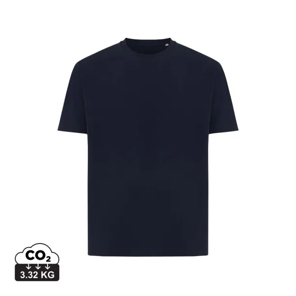 Iqoniq Teide recycled cotton t-shirt - iqoniq blue 