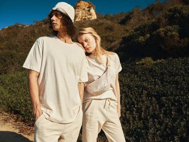 Iqoniq Teide unisex majica kratkih rukava od recikliranog pamuka - iqoniq white 