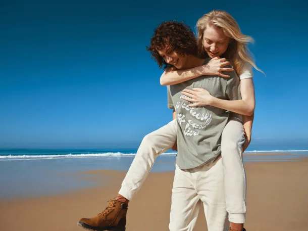 Iqoniq Teide recycled cotton t-shirt - iqoniq natural raw