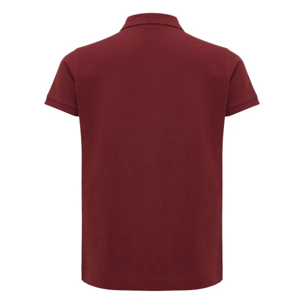 Iqoniq Yosemite ženska pique polo majica od recikliranog pamuka, 220 g/m² - iqoniq burgundy