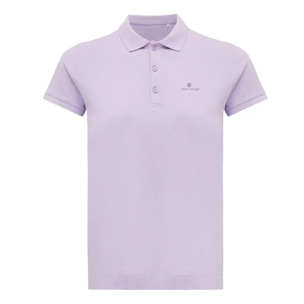 Iqoniq Yosemite women recycled cotton pique polo - iqoniq purple 