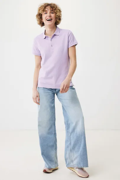 Iqoniq Yosemite women recycled cotton pique polo - iqoniq purple 