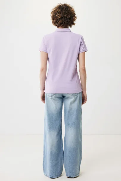 Iqoniq Yosemite women recycled cotton pique polo - iqoniq Lavanda