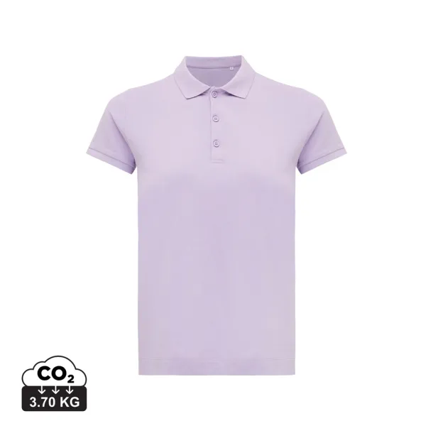 Iqoniq Yosemite women recycled cotton pique polo - iqoniq Lavanda