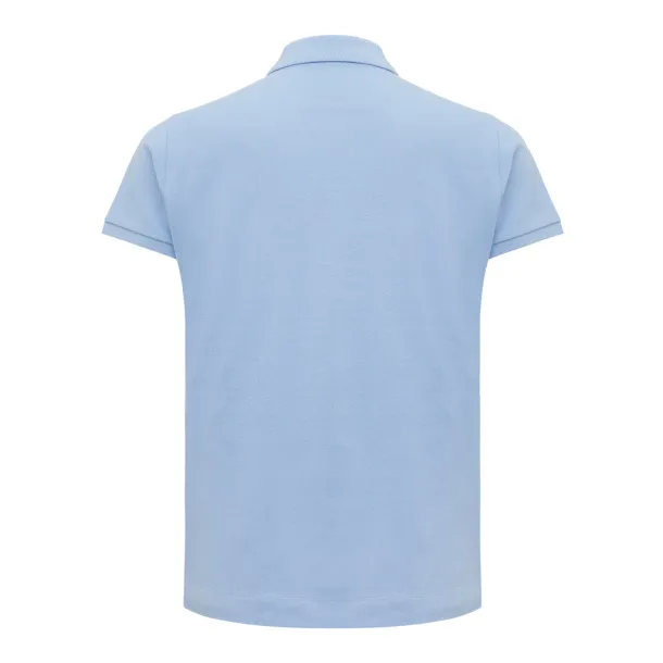 Iqoniq Yosemite ženska pique polo majica od recikliranog pamuka, 220 g/m² - iqoniq blue 