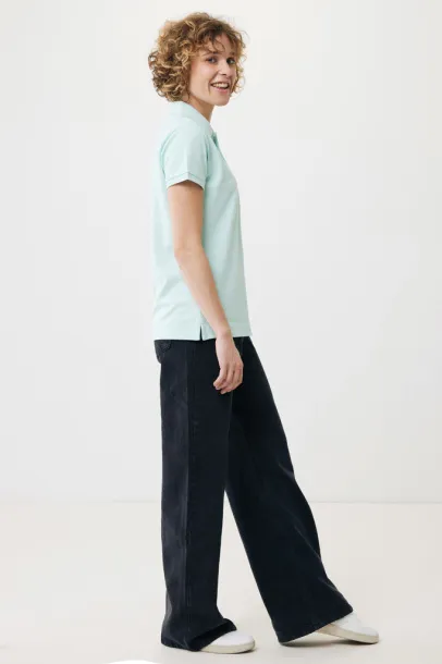 Iqoniq Yosemite women recycled cotton pique polo - iqoniq crushed mint 