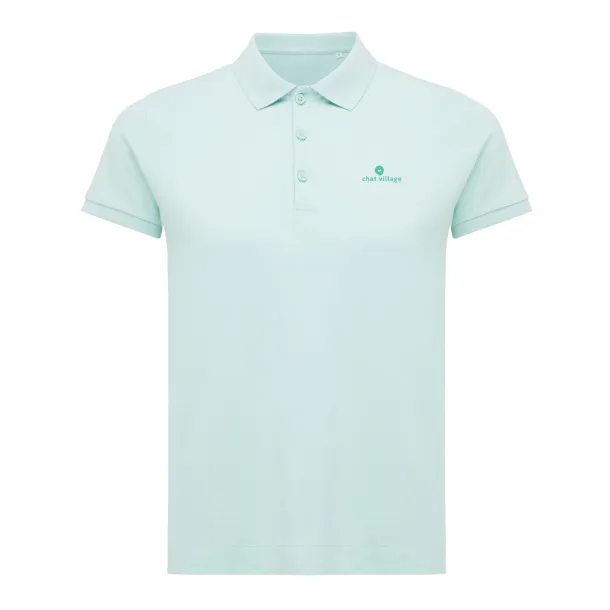 Iqoniq Yosemite ženska pique polo majica od recikliranog pamuka, 220 g/m² - iqoniq crushed mint 
