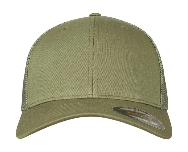  Mesh Cotton Twill Trucker Cap - 6 panels - Flexfit Buck