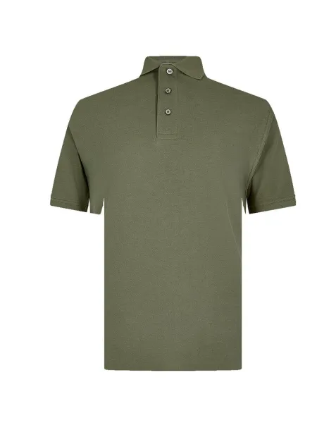  Classic fit pamučna polo majica - Kustom Kit Camo Green